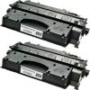 HP CF280A Dual Pack HP 80A Laser Toner Cartridge